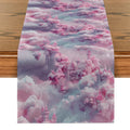 Axyaa Cloud Castle Table Runner - Kitchen & Party Dresser Decor