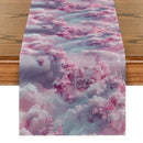 Axyaa Cloud Castle Table Runner - Kitchen & Party Dresser Decor