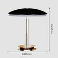 Axyaa Metal Mushroom Desk Lamp for Bedroom