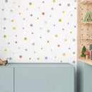 Axyaa Polka Dots Wall Stickers Kids Bedroom Decor
