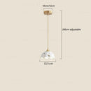 Axyaa Butterfly Ceramic Copper LED Pendant Lamp - Modern Nordic Hanglamp