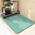Axyaa Stripe Print Kitchen Drying Mat - Stylish & Absorbent Bar Decoration and Mouse Pad