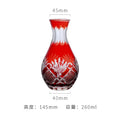 Axyaa Edo Kiriko Sake Set: Carved Glass Cup and Decanter, Luxury Sakeware
