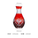 Axyaa Edo Kiriko Sake Set: Carved Glass Cup and Decanter, Luxury Sakeware