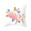 Axyaa Plant Flower Printed Pillow Case for Sofa & Home Decoration