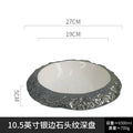 Axyaa Nordic Steak Plate & Dessert Plate Set - High-end Restaurant and Hotel Display