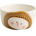 Axyaa Chestnut Ceramic Coffee Cup, Saucer, Plate, Bowl Set - Home Kitchen Tableware