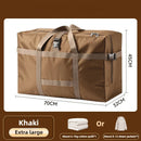 Axyaa Large Capacity Oxford Cloth Storage Bag for Clothes, Blankets, and Sorting