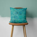 Axyaa Green Heart Leaf Pattern Pillowcase - Home Decor Pillow Case