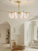 Axyaa U-Type Milk White PE Pendant Lamp