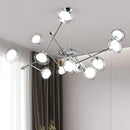 Axyaa Modern Ceiling Chandelier for Dining Room, Living Room, Indoor Lighting