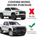 Axyaa LED DRL Turn Signal Fog Lamps for Chevrolet Colorado 2023 2024