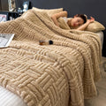 Axyaa Super Soft Velvet Queen Size Blanket - Ultra Cozy and Warm