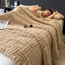 Axyaa Super Soft Velvet Queen Size Blanket - Ultra Cozy and Warm