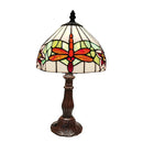 Axyaa Nordic Dragonfly Tiffany Style Desk Lamp for Home Decor