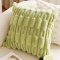 Axyaa Green Canvas Pillowcase 45X45: Luxury French Design for Living Room Sofa Decor