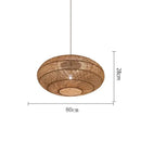 Axyaa Bamboo Wabi Sabi Pendant Light Elegance for Tea Room, Bedroom, Hotpot Restaurant