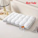 Axyaa Cloud Bread Pillow Core: Soft & Elastic Feather Velvet, Machine Washable