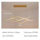 Axyaa LED Ceiling Chandelier Kitchen Dining Room Pendant Light for Modern Home Decor