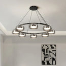 Axyaa Modern LED Pendant Chandeliers for Living Room and Dining Room Lighting