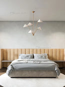 Axyaa Wabi Sabi Cloth Pendant Chandelier LED Light for Living Room Kitchen Island