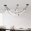 Axyaa Salon Fancy Chandelier Dining Room Pendant Lights Ceiling Lamps