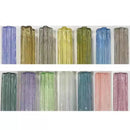 Axyaa Murano Glass Tube Chandelier Shade - Handcrafted Modern Lighting Decor