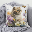 Axyaa Animal Print Decorative Pillowcase for Sofa, Car, Living Room