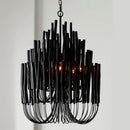 Axyaa French Retro Cream Chandelier for Living Room, Bedroom, Hotel or Restaurant Lighting