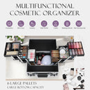 Axyaa Professional Nail & Makeup Suitcase with 6 Trays and Keys