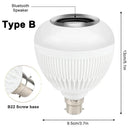 Axya Smart LED Speaker Bulb - Dimmable RGB Color Changing Music Light