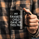 Axyaa Dad Funny Gift Mug, 11oz Ceramic Tea Cup for Office - Branded & Fun