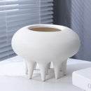Axyaa Multi-Legged Ceramic Flowerpot Vase - Home Decor Accent