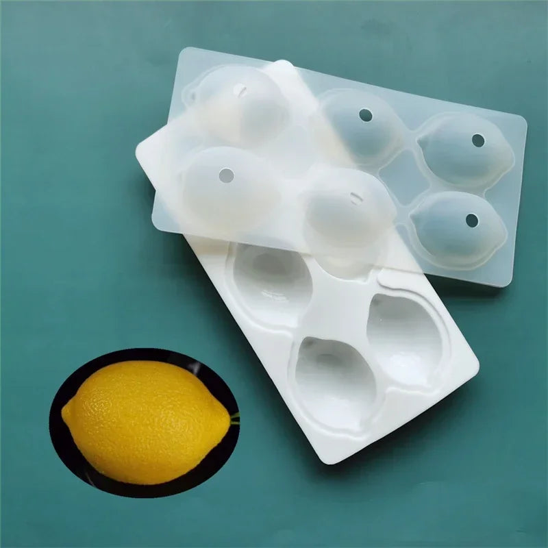 Axyaa 3D Fruit Silicone Cake Mold Baking Tool Kit for Cupcake Decoration