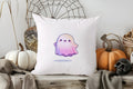 Axyaa Autumn Pumpkin & Drink Pillow Cover for Sofa, Bedroom, Car - Home Decor