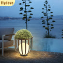 Axyaa High-end Solar Tea Table Lamp for Outdoor Courtyard Garden