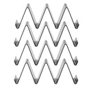 Axyaa Taco Rack Holder Set - Colorful Mexican Food Stand for 4, Pancake & Burrito Stand