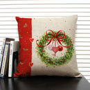 Axyaa Merry Christmas 45x45CM Cushion Cover for Home Decor