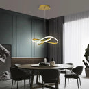 Axyaa Clover Chandelier: Nordic Modern Dining Table Pendant Lights for Home Decor & Living Room