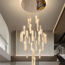 Axyaa Modern Stair Chandelier Pendant Ceiling Light
