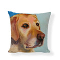 Axyaa Black White Dog Cushion Covers - Home Decor Pillow Cases