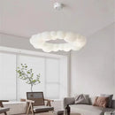 Axyaa Nordic Cloud Light Ceiling: Modern LED Bubble Lamp for Home Art Decor