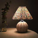 Axyaa Modern Rattan Weave Vase Table Lamp LED Light