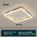 Axyaa Nordic LED Square Ceiling Light for Home Decoration