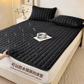 Axyaa Waterproof Mattress Bed Pad with Raw Cotton and Soybean Padding
