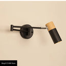 Axyaa LED Swing Arm Wall Lamp for Restaurant, Bedroom, Reading - Modern Design