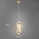 Axyaa Nordic Acrylic LED Wall Lamps for Home Decor and Indoor Lighting