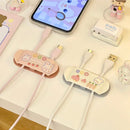 Axyaa Cable Winder Clip Organizer Set for Desk, USB, Phone, Earphone - 4pcs