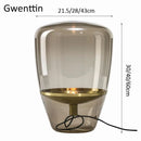 Axyaa Glass Balloons Table Lamps: Modern Nordic LED Stand Lights for Home Decor