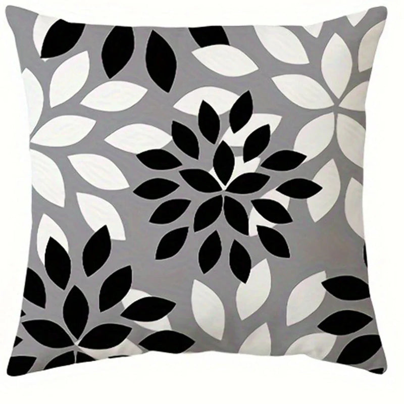 Axyaa Geometric Pattern Printed Pillowcase for Chic Home Decor